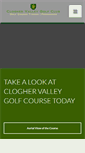 Mobile Screenshot of cloghervalleygc.co.uk